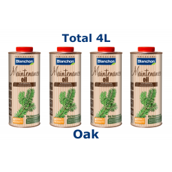 Blanchon MAINTENANCE OIL 4 ltr (four 1 ltr cans) OAK 01709031 (BL)